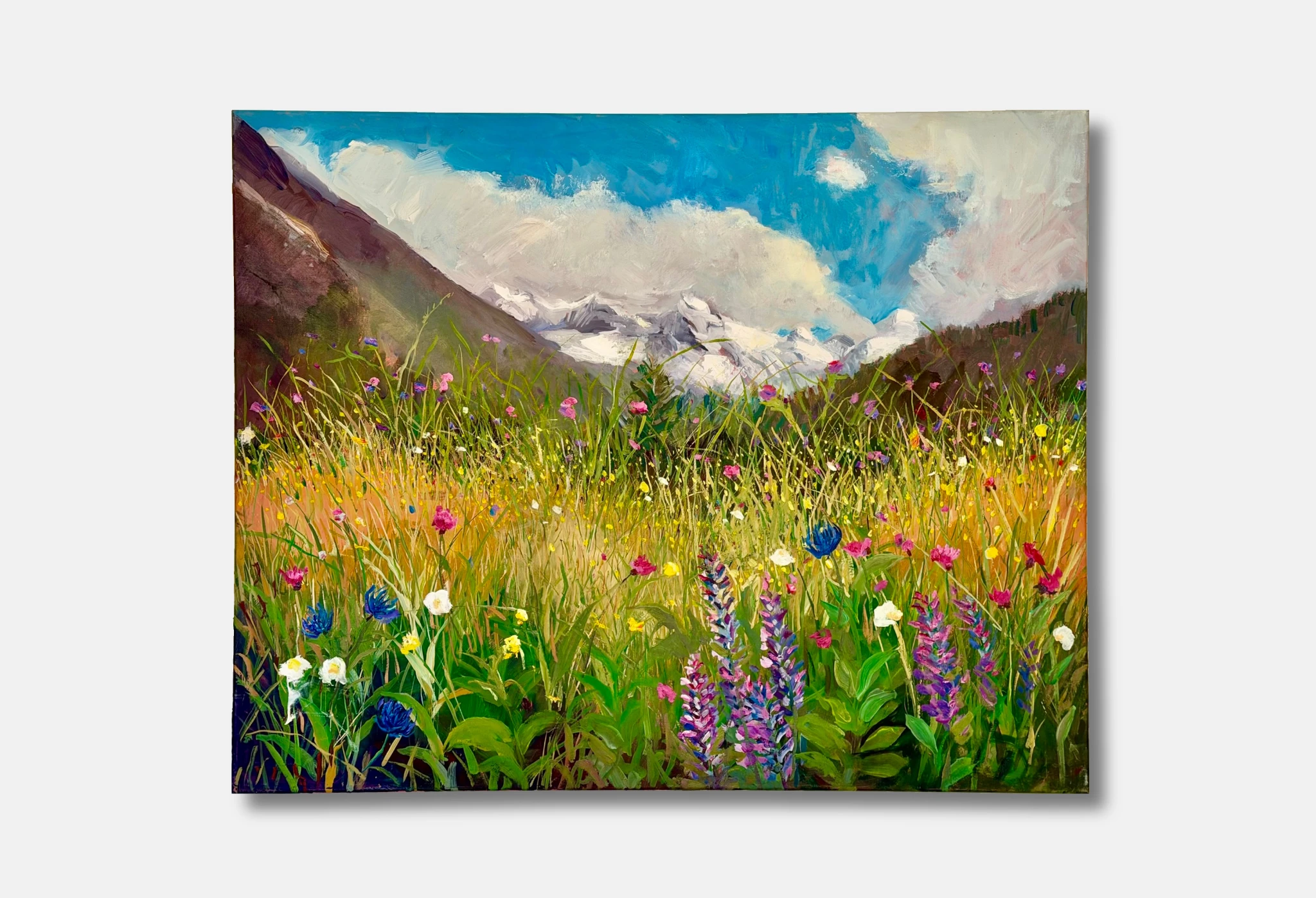 Morteratsch in summer - alternate view